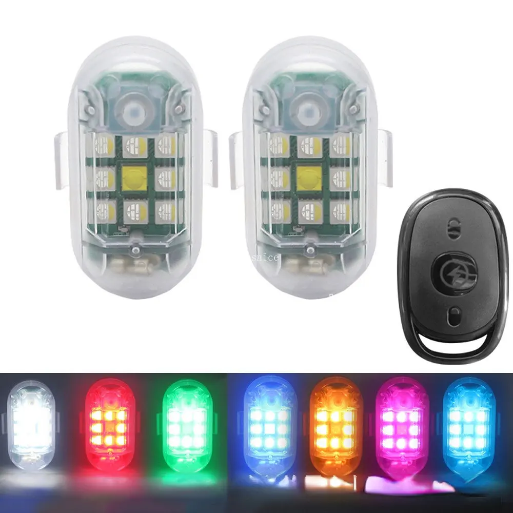 1/2 ชิ้นไร้สาย LED Strobe Ligh - Drone Strobe Light บทวิจารณ์และราคา
