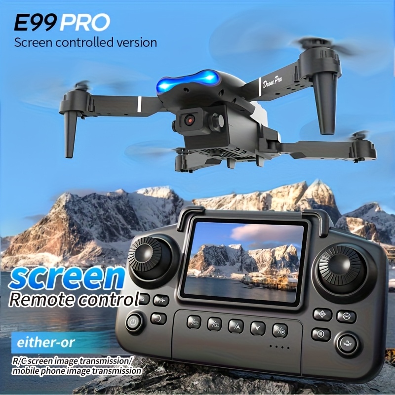 โดรนรุ่นอัปเกรด E99PRO MAX ปี  - Drone Controller Screen บทวิจารณ์และราคา
