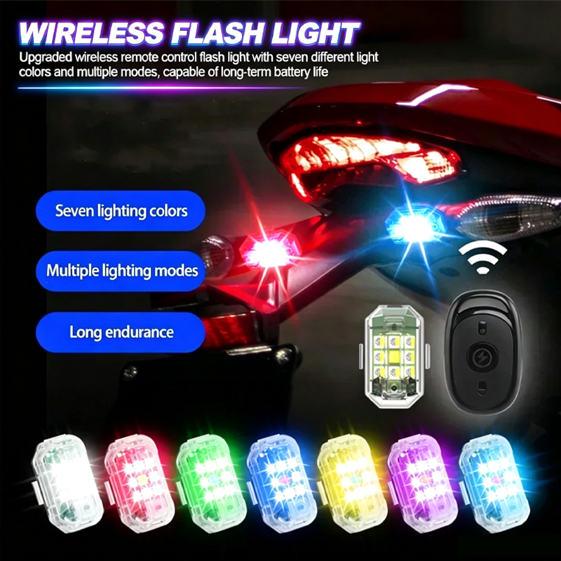 ไร้สาย LED Drone Strobe Light  - Drone Strobe Light บทวิจารณ์และราคา