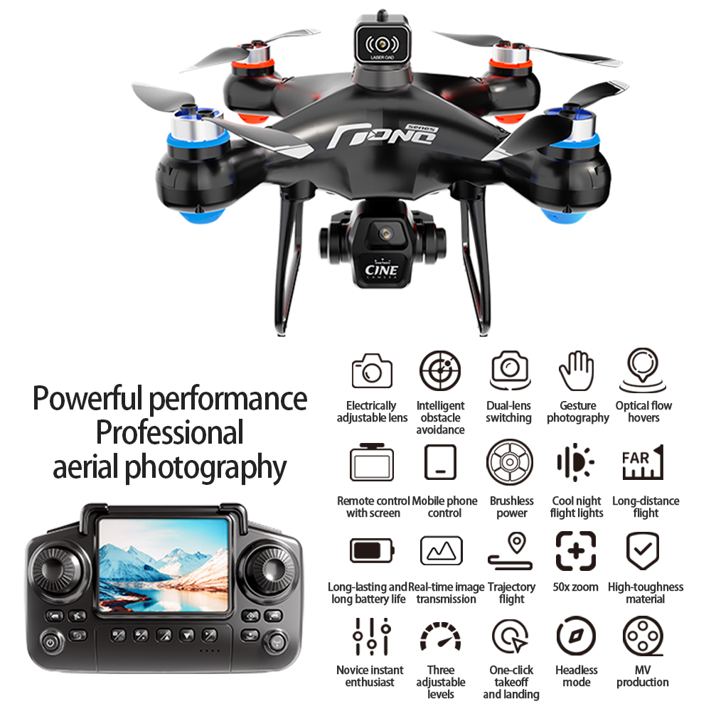 E55 Air หน้าจอควบคุม Drone Pro - Drone Controller Screen บทวิจารณ์และราคา